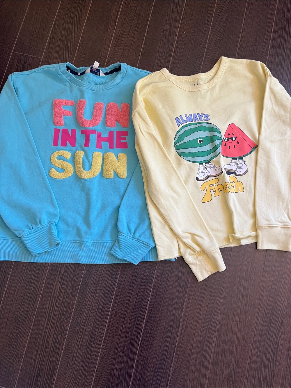 Vineyard Vines  and Gap girls sweatshirts